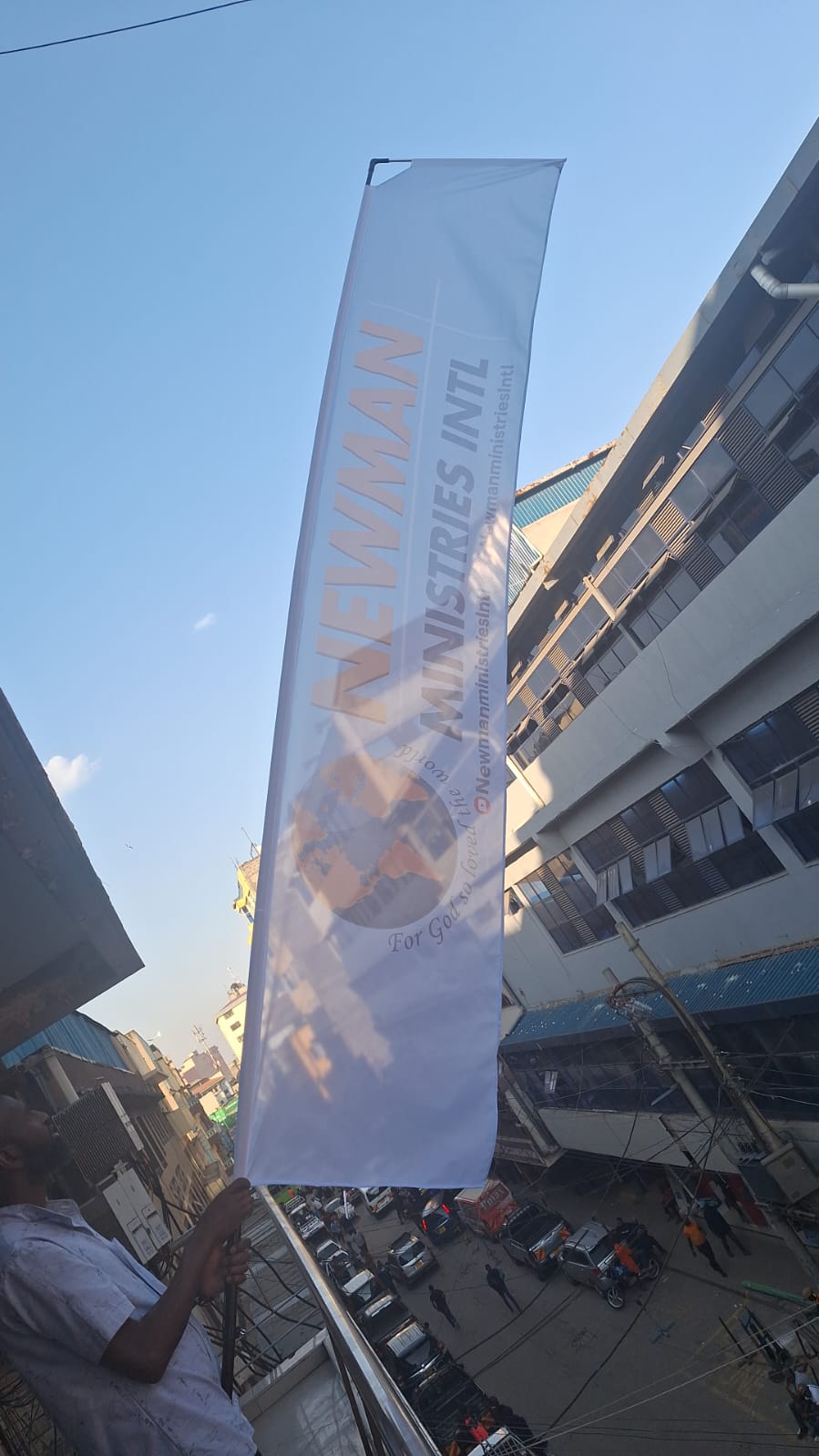 Telescopic banners printing and branding